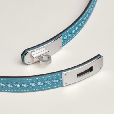 ⭐️ほぼ未使用⭐️ エルメス レザー ベルト 70 ブルー バックルなし