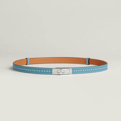 ベルト 《ケリー》 ジーン 18 - ブルー | Hermès - エルメス-公式サイト
