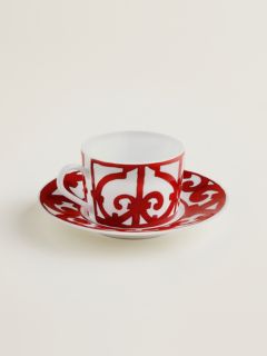 Balcon du Guadalquivir tea cup and saucer | Hermès USA