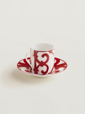 Balcon du Guadalquivir coffee cup and saucer | Hermès USA