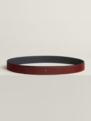 Reversible leather strap 32&nbsp;mm