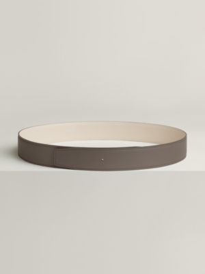 Reversible leather strap 38&nbsp;mm