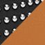 Leather strap 24&nbsp;mm, noir