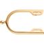 H Striee belt buckle & Reversible leather strap 32&nbsp;mm, Eperon, Metallic finish Yellow gold