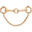 Fivela de cinto Baby Rider & Correia reversível em couro Hermès sur Mer 13 mm, Baby Rider, Acabamento metálico Amarelo dourado