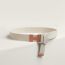 Nomade 40 belt, écru/beige/naturel