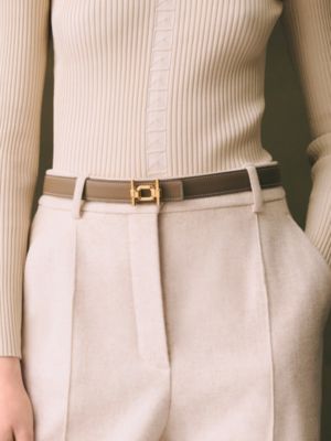 Boucle de ceinture Amarrage & Cuir de ceinture réversible 24&nbsp;mm, Vue: Vue portée, worn, vue 3 sur 3