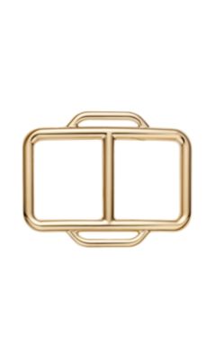 Maillon Attele, Metallic finish Yellow gold