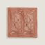 Guipure Quadrige scarf 60, cuir