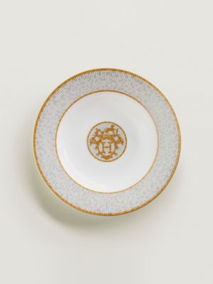 Mosaique au 24 gold soup plate