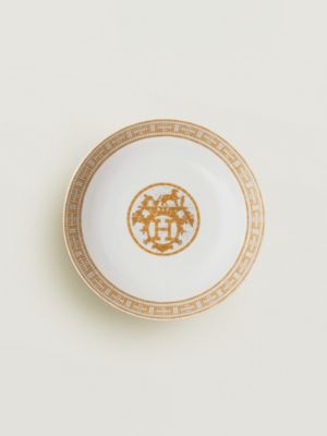 Assiette calotte Mosaïque au 24 or