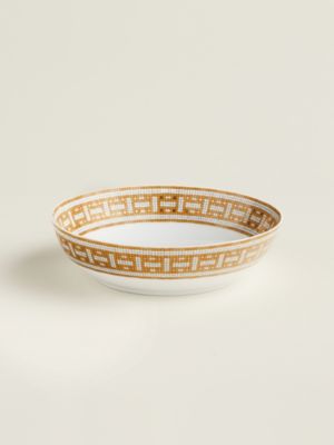 Mosaique au 24 gold hollow dish, View: front, front, view 3 of 3