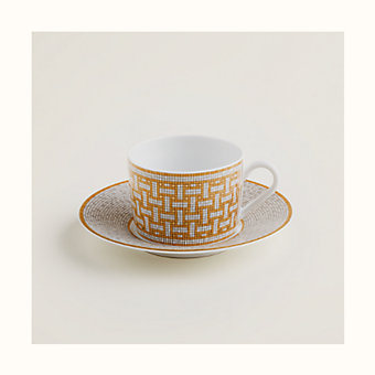 Balcon du Guadalquivir coffee cup and saucer | Hermès UK