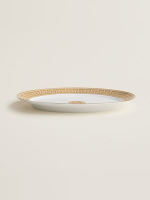 Mosaique au 24 gold 타원형 플래터, 라지 모델, 보기: 앞, front, 3개 중 3번째 보기