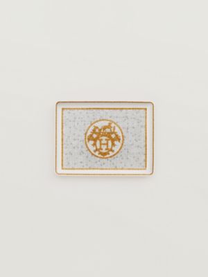 Mosaique au 24 gold tray, small model
