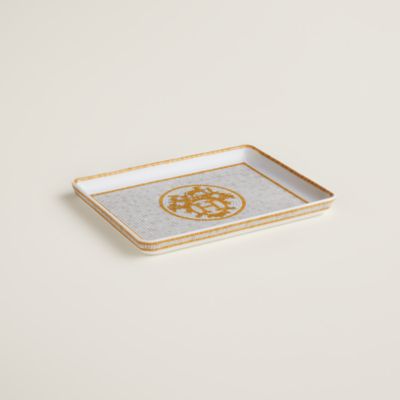ランク N 新品 HERMÈS エルメス トレー モザイク 24 ゴールド PM