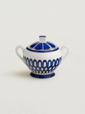 Bleus d'Ailleurs sugar bowl