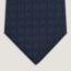 Faconnee H tie, marine, no stock