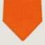 Faconnee H tie, orange vif