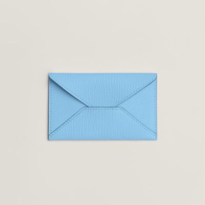 ケース 《アヴェックソワ》 ポケット PM - ブルー | Hermès - エルメス