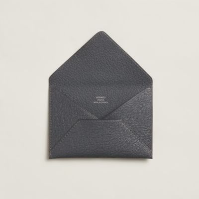 いぬいぬ ！HERMES グレー レザー ケース レザー - グレー - すべてのレザーカバー＆レザーケース | Hermès