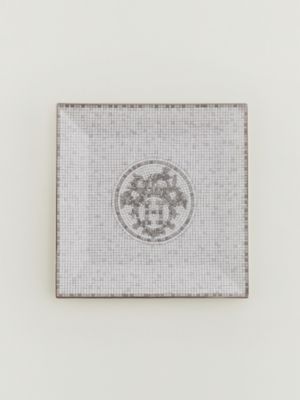 Mosaique au 24 platinum square plate n°3