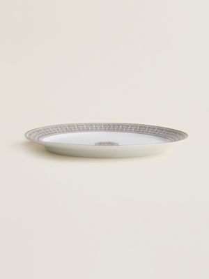 Ovale Schale Mosaïque au 24 Platin, großes Modell, Ansicht: Vorderansicht, front, Ansicht 3 von 3