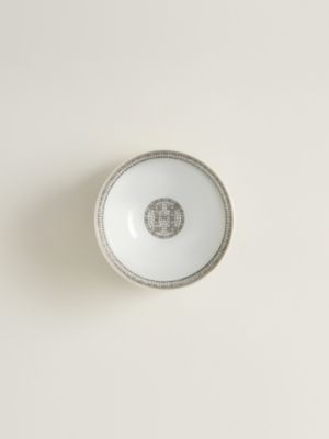 Mosaique au 24 platinum tea cup with lid and saucer, View: front, front, view 3 of 3