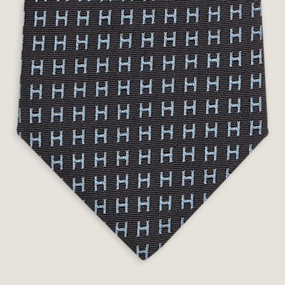 H織りタイ バイカラー 《ファソネ H》 | Hermès - エルメス-公式サイト