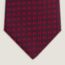 Faconnee H Bicolore tie, aubergine/rouge, We will notify you when this product is back in stock