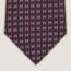 Faconnee H Bicolore tie, cerise noire