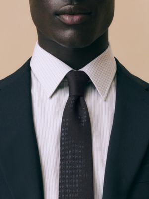 Faconnee H Bicolore tie 7&nbsp;cm, View: Worn, worn, view 2 of 2