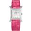 Heure H watch, Medium model, 30&nbsp;mm, framboise