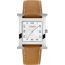 Montre Heure H, Grand modèle, 34&nbsp;mm, gold chestnut