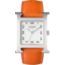 Uhr Heure H, Großes Modell, 34&nbsp;mm, orange