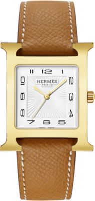 hermes gold watch ladies