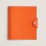 Ulysse mini notebook cover, orange minium