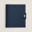 Ulysse mini notebook cover, bleu abysse