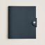 Ulysse PM notebook cover, bleu océan