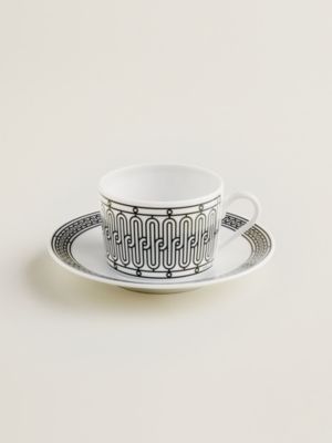Tasse à thé et soucoupe H Déco
