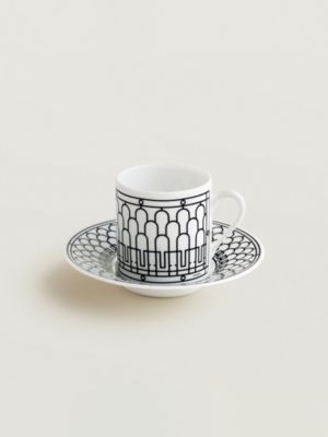 H Deco coffee cup and saucer