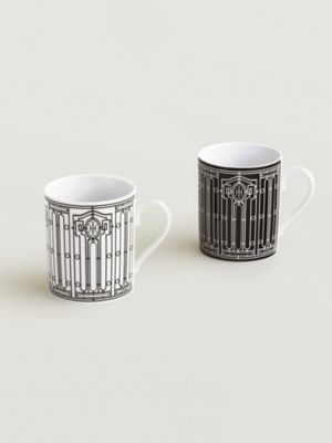 H Deco set of 2 mugs (n°1 and 2)