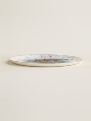 Carnets d’Equateur tart platter, View: front, front, view 3 of 3