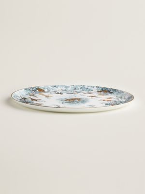 Carnets d'Equateur round platter, large model, View: front, front, view 3 of 3