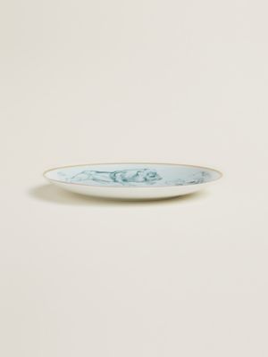 Carnets d’Equateur dessert plate, View: front, front, view 3 of 3
