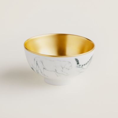 【新品未使用品】HERMES 046084P Medium bowl 038286P_worn_3