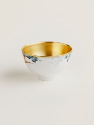 Carnets d’Equateur gold bowl, small model