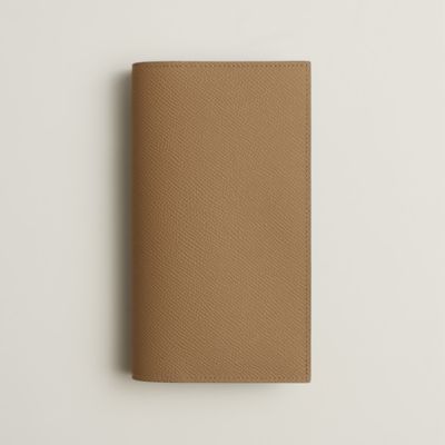 Vision II Simple agenda cover - Beige | Hermès Australia