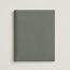 Semainier Simple agenda cover, vert amande