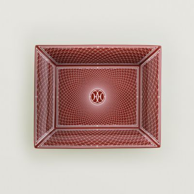 HERMES デザートプレート 〈Hデコ〉レッド デザートプレート 〈Hデコ〉レッド | Hermès - エルメス-公式サイト
